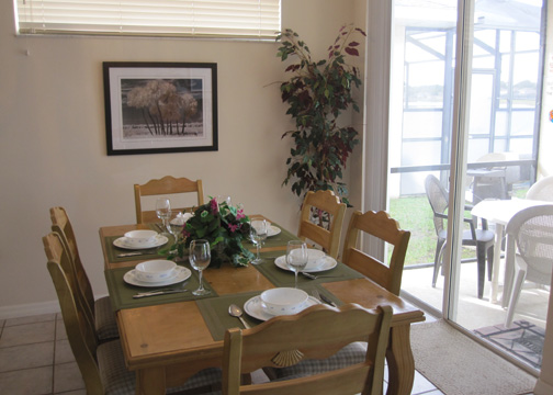 Dining Area and Lanai