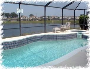 Pool and Jacuzzi with Lake view