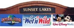 Sunset Lakes select gated community Kissimmee Florida 34747
